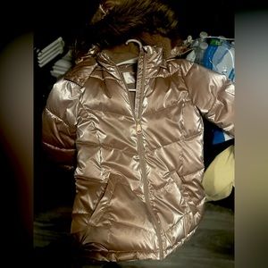 Justice girls winter jackets size M